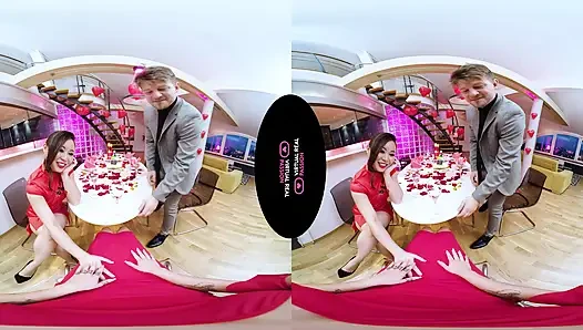 Wir feiern das chinesische neue jahr mit einem wilden dreier - VR