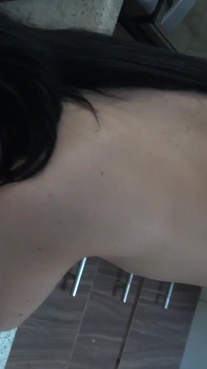 I found my stepsister washing the dishes in a thong and I filled her ass with cum | Clip 1