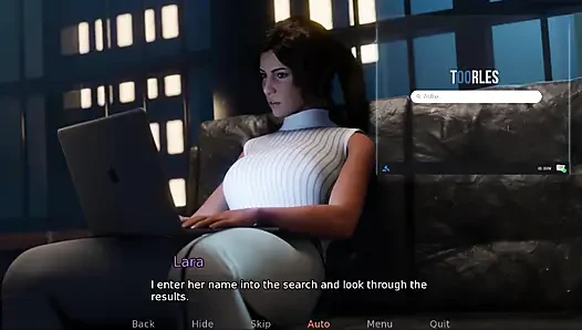 Croft adventure #1 - Lara can't stop thinking about the lesbian