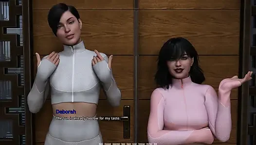 My Dorm 259 - Марк Calmь Eva и Emma объясняет план заниматься сексом в стиральной машине