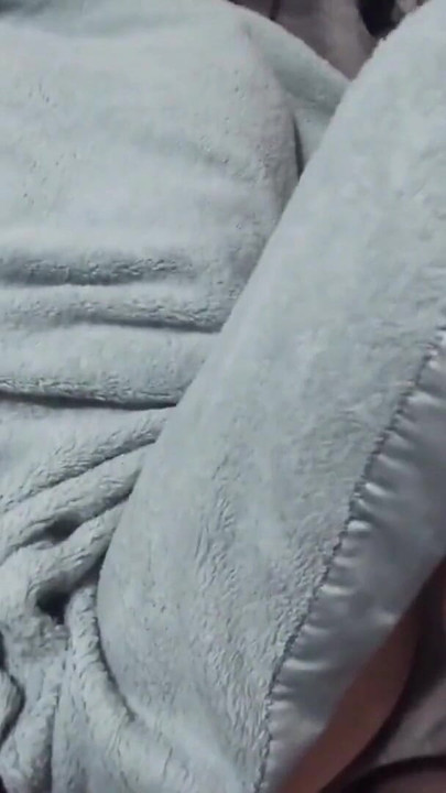 missionary pov with redhead wife under fleece blankets | Clip 2