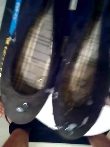 cum on my girlfriend shoes 2#