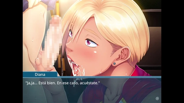 Oh, Yes! Kasshoku Bitch Hitozuma no Seiyoku Kaishou. A brunette milf helps the protagonist lose his virginity. Sub Spanish Part 1