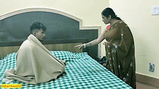 Indische bengalische Stiefmutter heißer harter Sex mit Teen-Sohn! mit klarem Audio