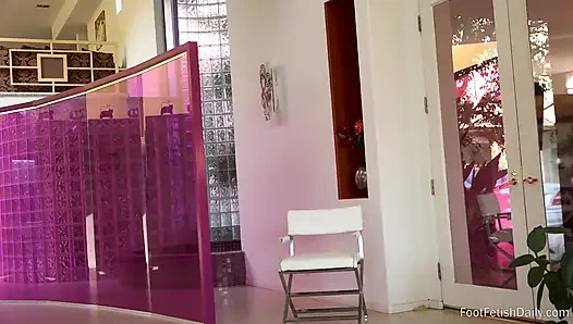 Charlotte Sartre foot fetish hardcore