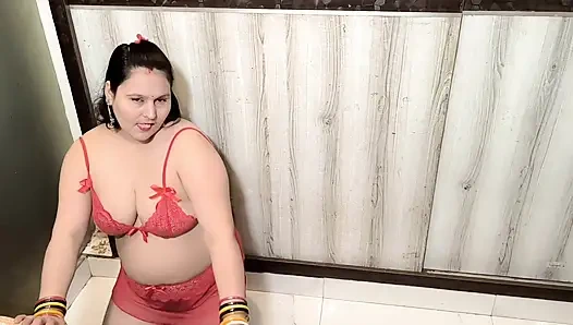 Ev yapımı amatör Hintli çiftler son derece sert seks yapıyor