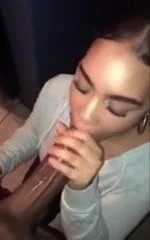 Latina sucks huge bbc