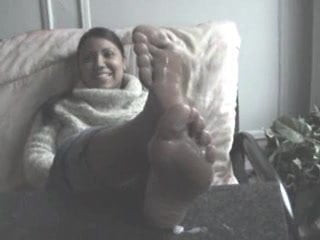 Alicia Riley Footjob