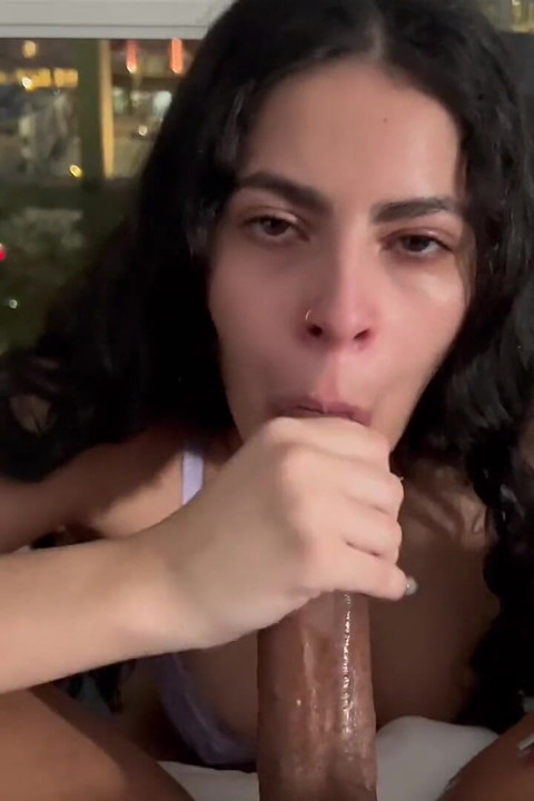 Brazilian Slut Angel Angel Gostosa Sucks the Soul Out of BBC