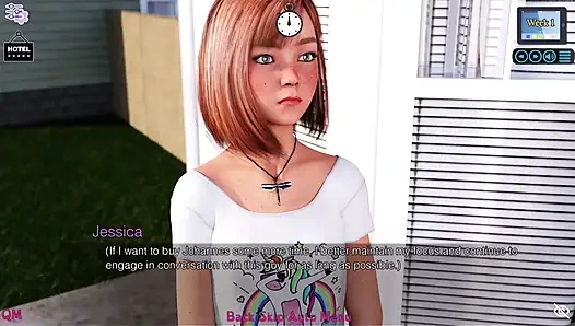 Sunshine love # 10: Jessica und johannes versuchen, dokumente zu finden