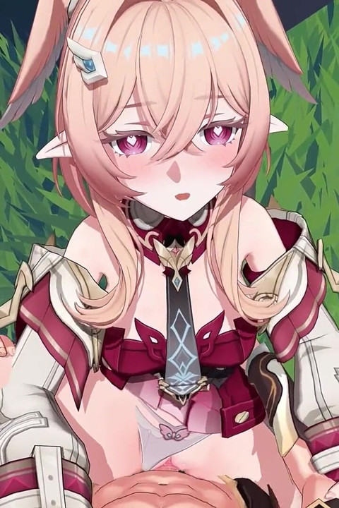 Genshin Impact - Linnea Outdoor Sex with Aether - Hentai 3D Animation