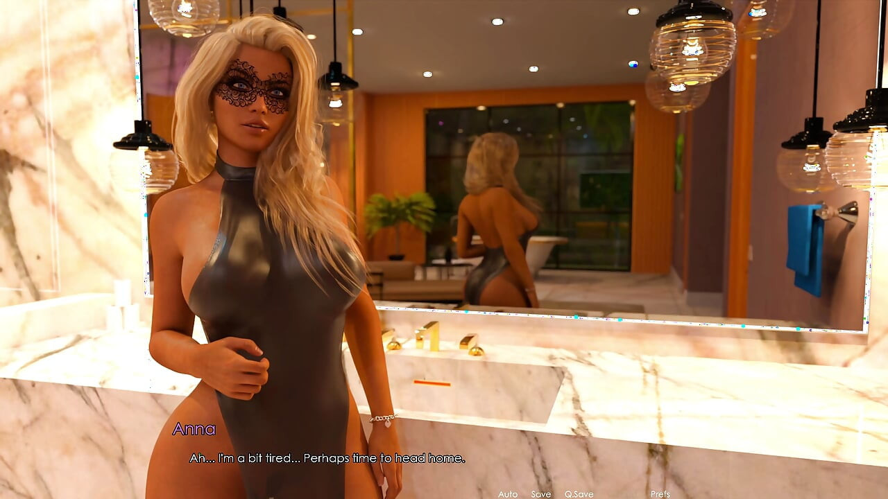 Anna Exciting Affection [ch.2 Ep.23] - Husband Doesn’t Recognize His Wife as the Cum Dump at the Masked Sex Party - Part 2