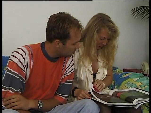 Blonde milf rides a monster cock like a star