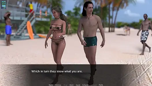 Paradise city: istri bahenol ini jalan-jalan di pantai sama suaminya - episode 10