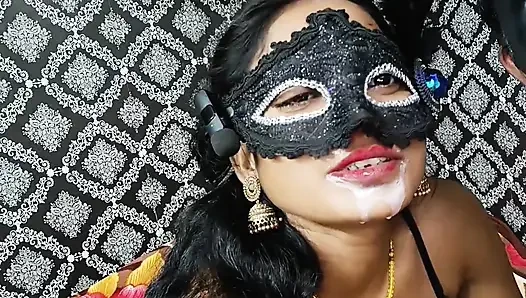 Desi Bhabhi Who Was Wearing a Hot Dress Was Fucked by Her Brother-in-law with Cumshot, Desi Cumshot Porn Videos