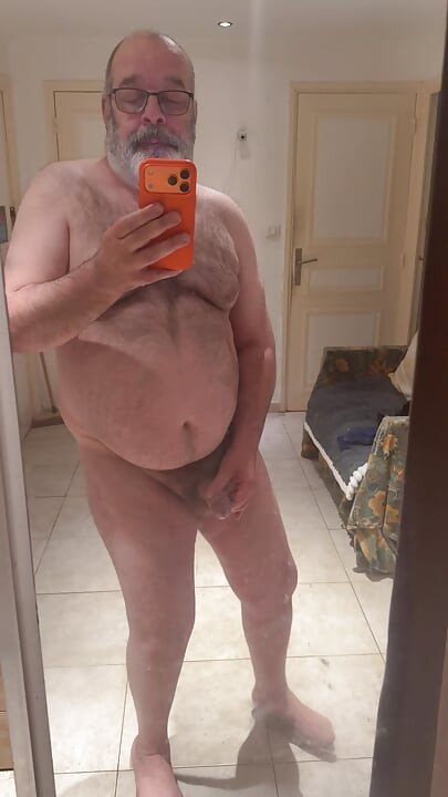Me in front of the mirror