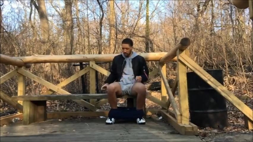 cumshot in the park