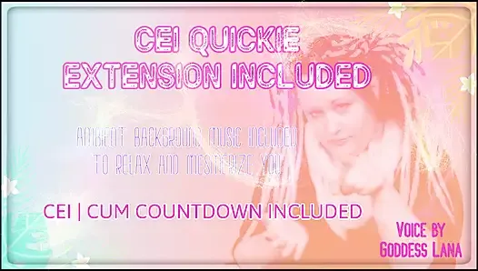AUDIO ONLY - CEI quickie enhanced version