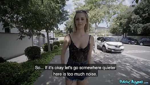 Ajan - sevimli sarışın Lya Missy ormanda sikiliyor ve gözlüklerinin her yerine boşalıyor