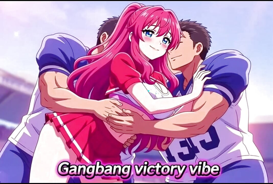 cheerleader Mia gives her favorite team the ultimate private celebration