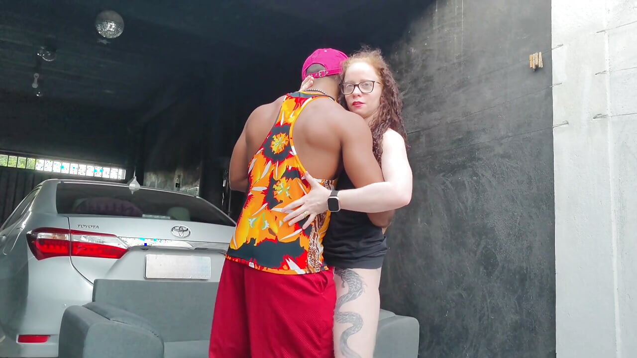 Right after the dance I throw him on the couch and make him fuck my ass