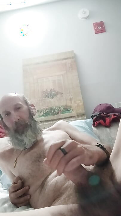 Masterbating again