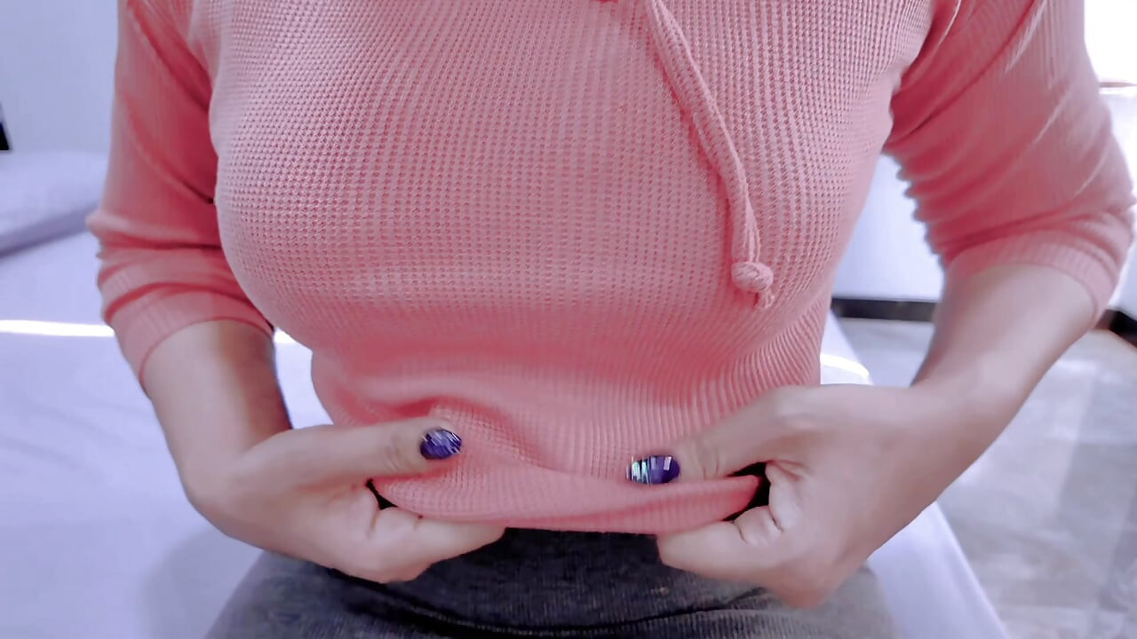 Busty hijab made into a naughty man's sex slave