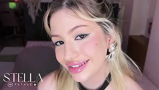 Glossy Lips Tease  drool Over My Shiny Wet Lips