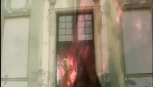 Threesome with a perfect blonde woman - 2 scenes in 1