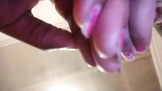 Trying to rid of the nail polish on my nails but failing first part?