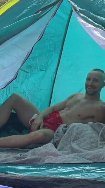 Stunning moment from "A couple of hot guys have wild sex on a public beach, causing vacationers to react aggressively to them"