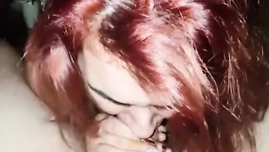 Saft und lustvoll geiler Blowjob