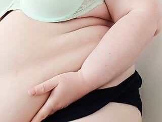 Жиробасина толстая девушка