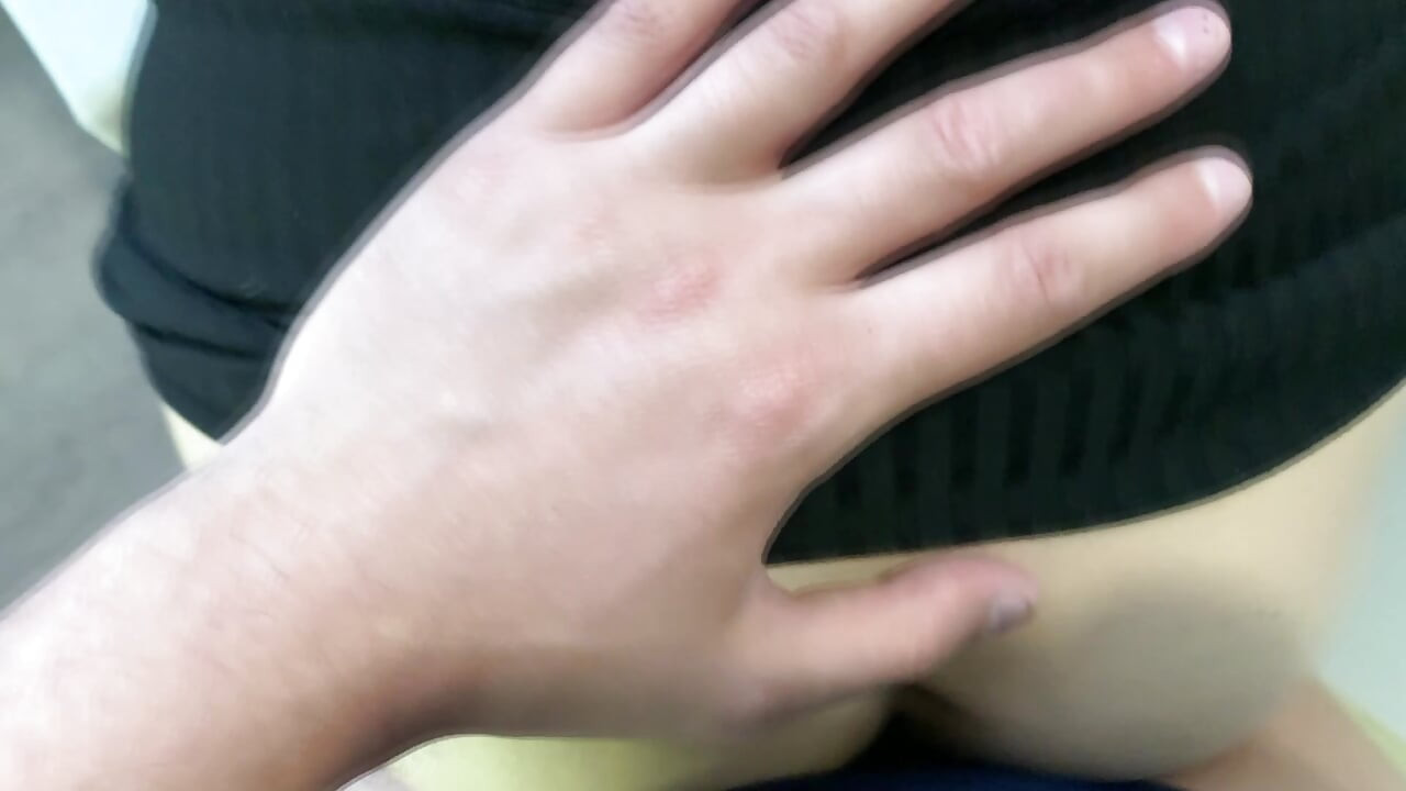 I met a neighbor on a public balcony and let him fuck me