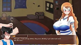 One Piece - пиратский тренер, часть 4, сексуальная крошка Nami и морпехи, от LoveSkySanx