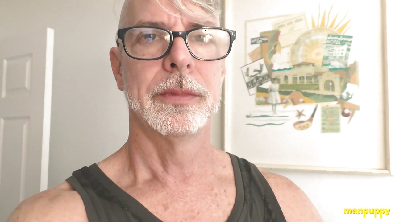 Manpuppy richard lennox tek başına yarakla azıyor