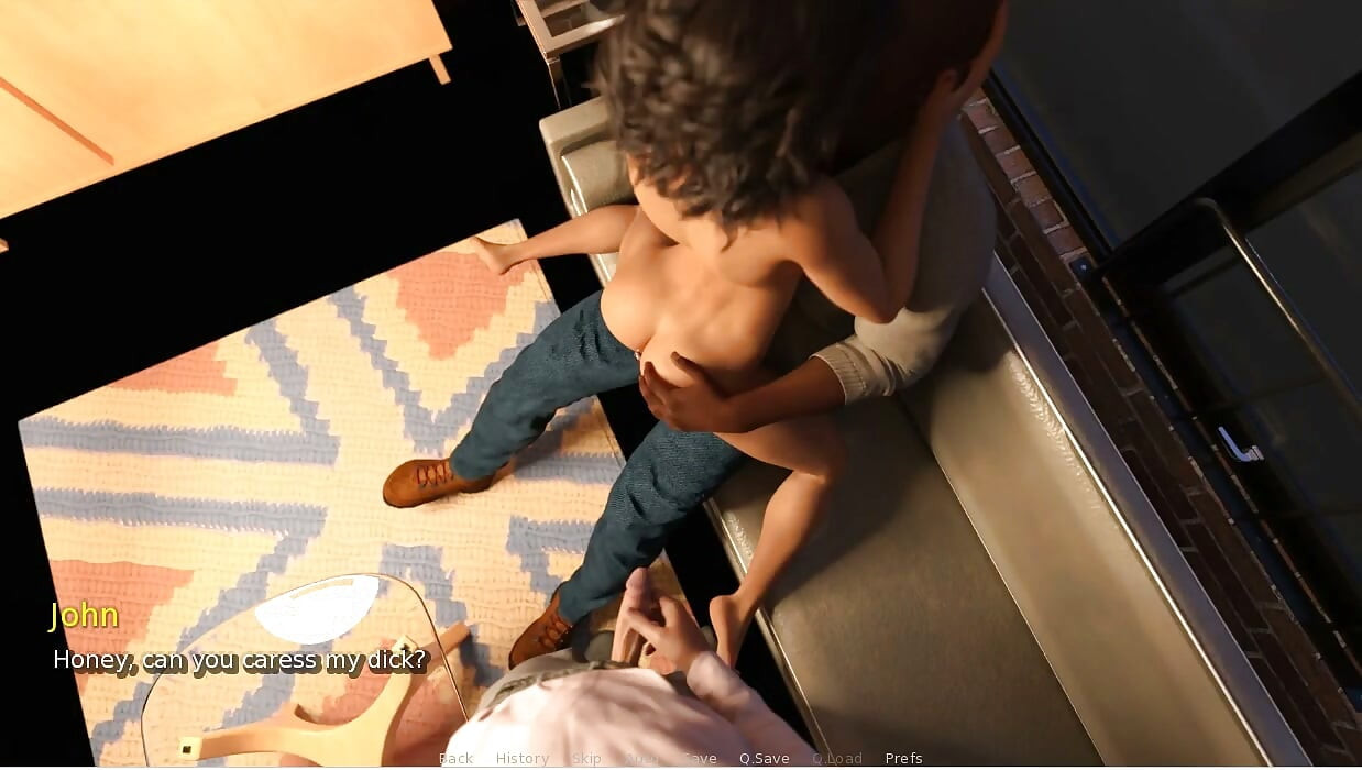 Hotwife saya - permainan - main peranan - ciuman - isteri miang mencium kawan suami, dikongkek dan menjilat air mani