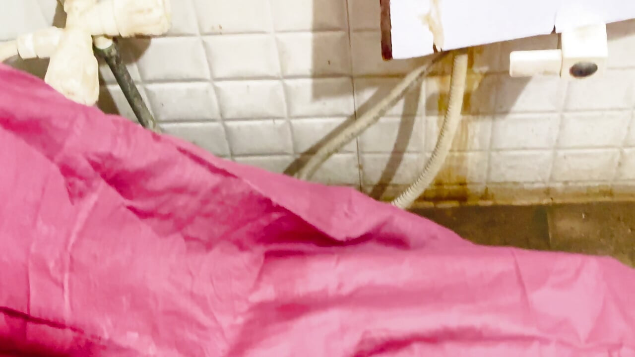 Indian transformation wearing hot saree