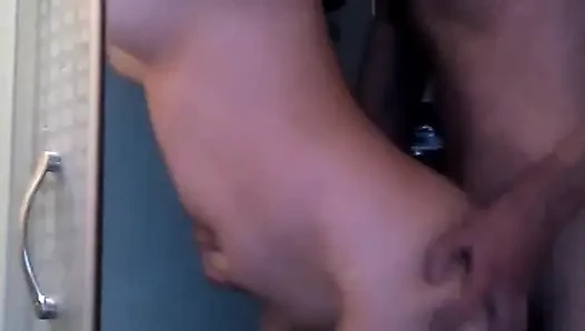 Duşta amatör seks