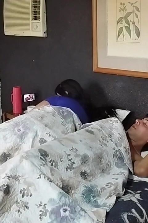 Stemmom Surprised and Fucked Spoon Style, Video for My Fans.