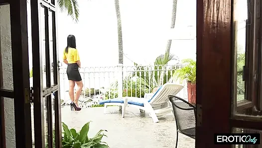 He Pumps All His Juice Into Her Fuck Mouth