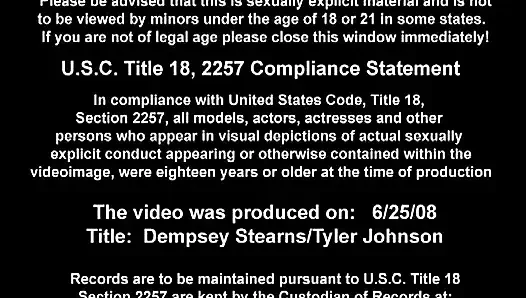 Dempsey Stearns and Tyler Johnson