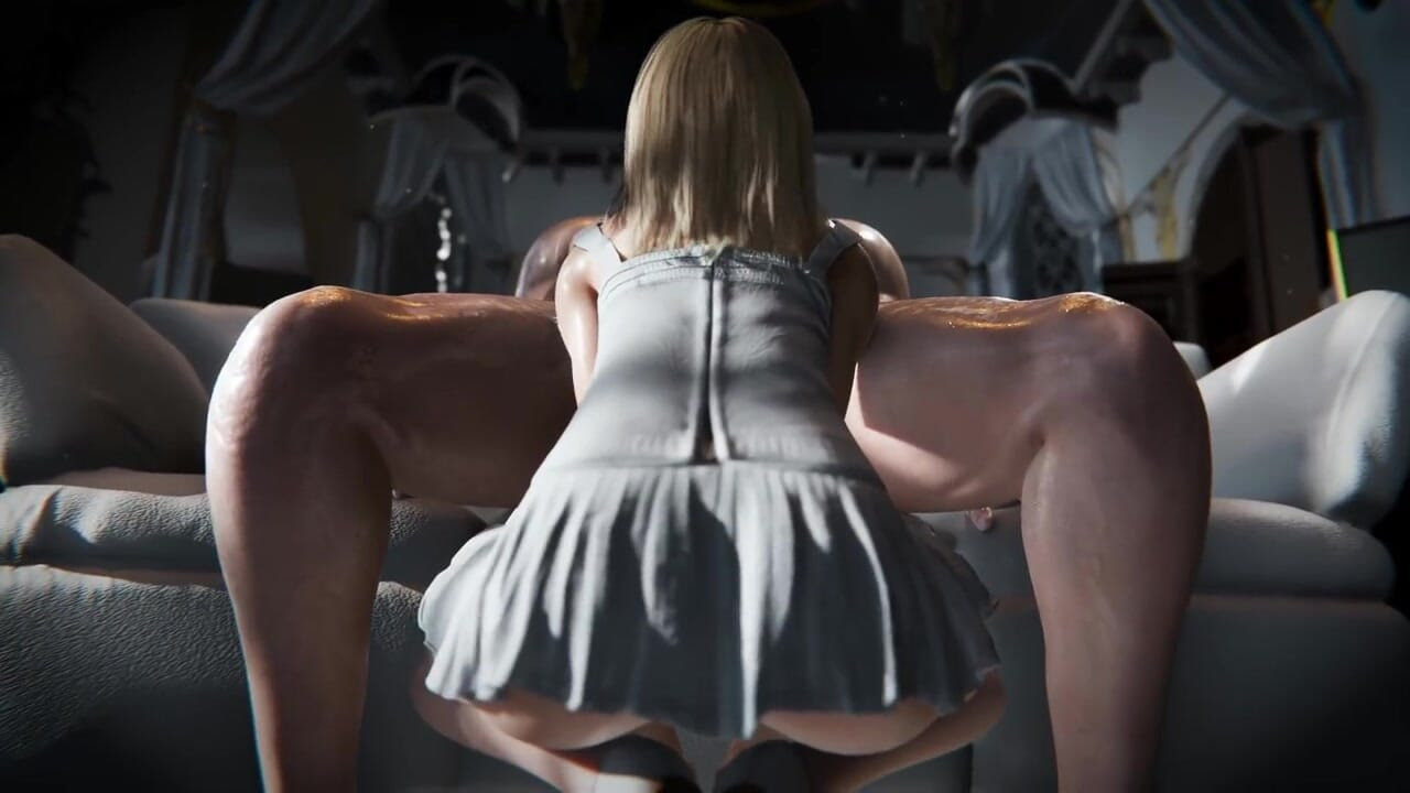 Hot blowjob with Lunafreya from Final Fantasy