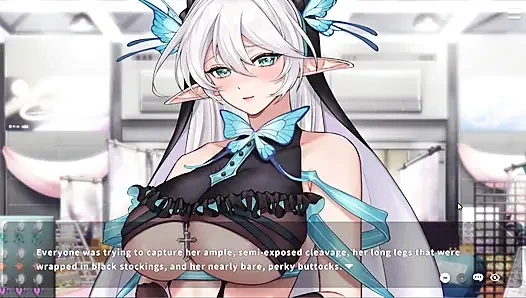 Hentai Game – Married Woman Cosplays Her Vtuber at Event & Has Sex - V-Lover