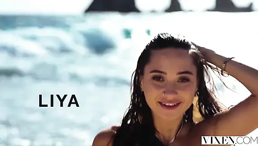 Vixen Stunning Babe Liya Couldn't Resist Naughty Vacation with Stranger