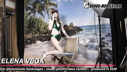 377 backstage photoshoot Elena Vega adult