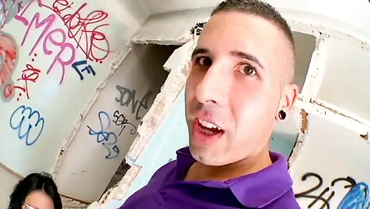 French slut gets her wet cunt fucked hard and eats cum