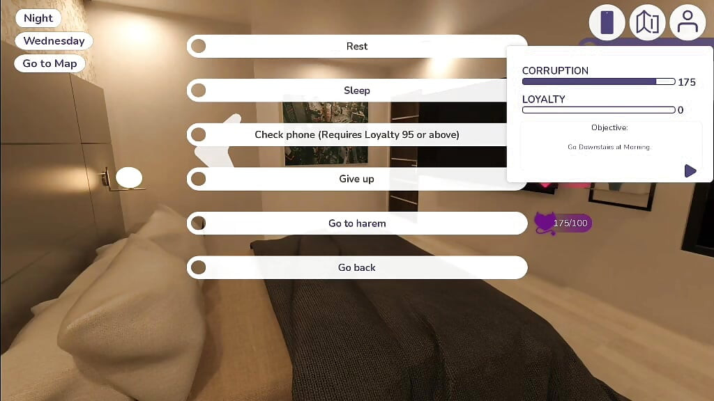 Fantasy Story Gameplay 3D-Simulation virtuelle 18+ Charaktere teil 8