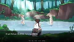 Naruto hentai - naruto trainer (dinaki) bagian 84 telanjang di tepi danau oleh loveskysan69
