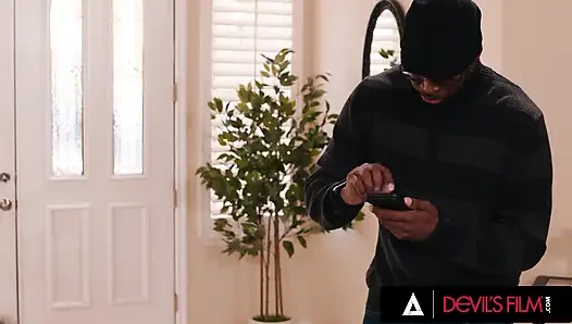 DEVILS FILM - Horny Victoria Voxxx Caught Masturbating In Wrong Rental Then Fucks Owner Hard